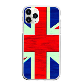 Чехол для iPhone 11 Pro матовый с принтом Англия в Петрозаводске, Силикон |  | англия | модные | популярные | прикольные | стена | флаг
