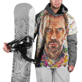 Накидка на куртку 3D с принтом доктор хаус в Петрозаводске, 100% полиэстер |  | Тематика изображения на принте: капсулы | прикольное | разное | хаус