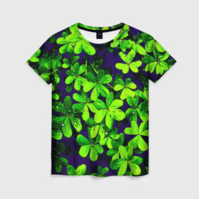 Женская футболка 3D с принтом Цветы в Петрозаводске, 100% полиэфир ( синтетическое хлопкоподобное полотно) | прямой крой, круглый вырез горловины, длина до линии бедер | flower | весна | лето | природа | тюльпаны