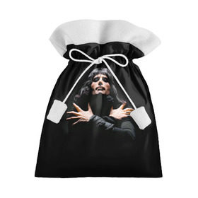 Подарочный 3D мешок с принтом Фредди Меркьюри в Петрозаводске, 100% полиэстер | Размер: 29*39 см | freddie mercury | queen. | автор песен | британский | вокалист | певец | рок группа | фредди меркьюри