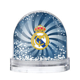 Снежный шар с принтом Реал Мадрид в Петрозаводске, Пластик | Изображение внутри шара печатается на глянцевой фотобумаге с двух сторон | real madrid | реал мадрид | футбол