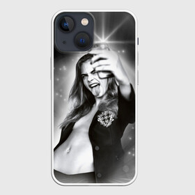 Чехол для iPhone 13 mini с принтом Кара Делевинь в Петрозаводске,  |  | cara delevingne | актриса | британская | кара делевинь | топ модель