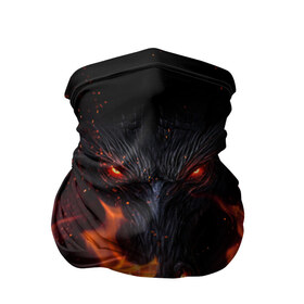Бандана-труба 3D с принтом Devil в Петрозаводске, 100% полиэстер, ткань с особыми свойствами — Activecool | плотность 150‒180 г/м2; хорошо тянется, но сохраняет форму | devil | дьявол | монстр | огонь | ужас