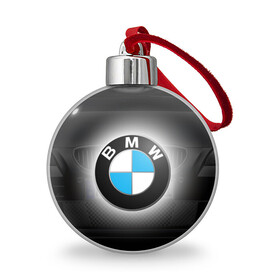 Ёлочный шар с принтом BMW в Петрозаводске, Пластик | Диаметр: 77 мм | bmw | бмв | лого | логотип