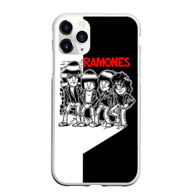 Чехол для iPhone 11 Pro Max матовый с принтом Ramones 1 в Петрозаводске, Силикон |  | Тематика изображения на принте: joey ramone | punk | джоуи рамон | панк | рамонез | рамонес