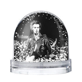 Снежный шар с принтом Сид Вишес в Петрозаводске, Пластик | Изображение внутри шара печатается на глянцевой фотобумаге с двух сторон | 