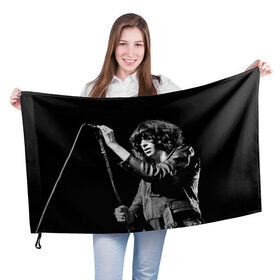 Флаг 3D с принтом Ramones 5 в Петрозаводске, 100% полиэстер | плотность ткани — 95 г/м2, размер — 67 х 109 см. Принт наносится с одной стороны | joey ramone | punk | джоуи рамон | панк | рамонез | рамонес