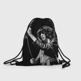 Рюкзак-мешок 3D с принтом Ramones 5 в Петрозаводске, 100% полиэстер | плотность ткани — 200 г/м2, размер — 35 х 45 см; лямки — толстые шнурки, застежка на шнуровке, без карманов и подкладки | joey ramone | punk | джоуи рамон | панк | рамонез | рамонес