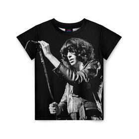 Детская футболка 3D с принтом Ramones 5 в Петрозаводске, 100% гипоаллергенный полиэфир | прямой крой, круглый вырез горловины, длина до линии бедер, чуть спущенное плечо, ткань немного тянется | joey ramone | punk | джоуи рамон | панк | рамонез | рамонес