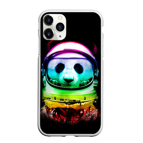 Чехол для iPhone 11 Pro матовый с принтом Панда космонавт в Петрозаводске, Силикон |  | астронавт | звезды | космонавт | космос | панда | радуга