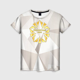 Женская футболка 3D с принтом Бессмертный полк 3 в Петрозаводске, 100% полиэфир ( синтетическое хлопкоподобное полотно) | прямой крой, круглый вырез горловины, длина до линии бедер | 9 мая