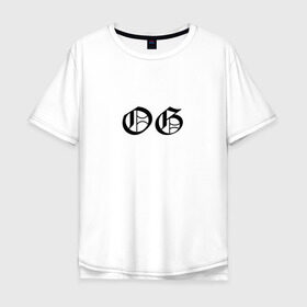 Мужская футболка хлопок Oversize с принтом OPTIMUS GANG в Петрозаводске, 100% хлопок | свободный крой, круглый ворот, “спинка” длиннее передней части | gang | optimus | optimus gang | sad