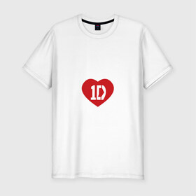 Мужская футболка премиум с принтом One Direction в Петрозаводске, 92% хлопок, 8% лайкра | приталенный силуэт, круглый вырез ворота, длина до линии бедра, короткий рукав | ван дирекшен | зейн малик | лиам пейн | луи томлинсон | найл хоран