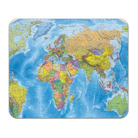 Коврик прямоугольный с принтом Карта в Петрозаводске, натуральный каучук | размер 230 х 185 мм; запечатка лицевой стороны | map | world | глобус | мир | россия