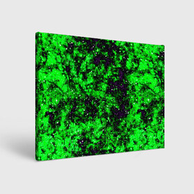 Холст прямоугольный с принтом Green color в Петрозаводске, 100% ПВХ |  | гранж | зеленый | краска | новые | текстуры | цветные