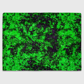 Плед 3D с принтом Green color в Петрозаводске, 100% полиэстер | закругленные углы, все края обработаны. Ткань не мнется и не растягивается | гранж | зеленый | краска | новые | текстуры | цветные