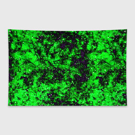 Флаг-баннер с принтом Green color в Петрозаводске, 100% полиэстер | размер 67 х 109 см, плотность ткани — 95 г/м2; по краям флага есть четыре люверса для крепления | гранж | зеленый | краска | новые | текстуры | цветные