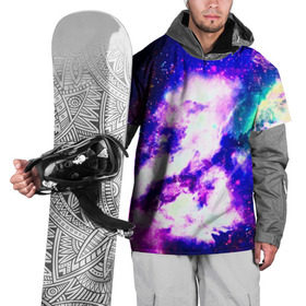 Накидка на куртку 3D с принтом Галактика в Петрозаводске, 100% полиэстер |  | new | вселенная | звезды | космос | новые | прикольные