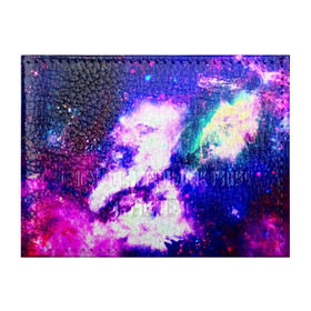 Обложка для студенческого билета с принтом Галактика в Петрозаводске, натуральная кожа | Размер: 11*8 см; Печать на всей внешней стороне | new | вселенная | звезды | космос | новые | прикольные