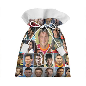 Подарочный 3D мешок с принтом Франческо Тотти - лучший в Петрозаводске, 100% полиэстер | Размер: 29*39 см | francesco totti | лучший футболист | любимый игрок | сердце | франческо тотти | футбол | я люблю