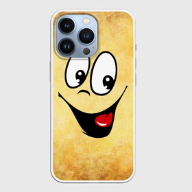 Чехол для iPhone 13 Pro с принтом Заразительная улыбка в Петрозаводске,  |  | веселье | заразительная улыбка | мордочка | позитив | прикол | рожица | смайл | смех | улыбка | умора | хорошее настроение | юмор
