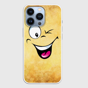 Чехол для iPhone 13 Pro с принтом Неисчерпаемый позитив в Петрозаводске,  |  | веселье | мордочка | неисчерпаемый позитив | позитив | прикол | рожица | смайл | смех | улыбка | умора | хорошее настроение | юмор
