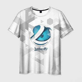 Мужская футболка 3D с принтом Luminosity Gaming в Петрозаводске, 100% полиэфир | прямой крой, круглый вырез горловины, длина до линии бедер | counter | cs | luminosity | strike | team