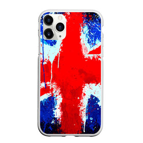Чехол для iPhone 11 Pro Max матовый с принтом Англия в Петрозаводске, Силикон |  | англия | краска | модные | популярные | прикольные | стена | флаг