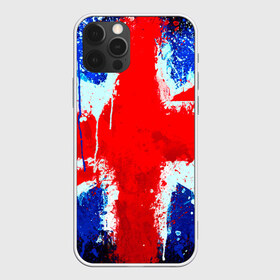 Чехол для iPhone 12 Pro Max с принтом Англия в Петрозаводске, Силикон |  | англия | краска | модные | популярные | прикольные | стена | флаг