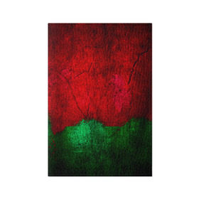 Обложка для паспорта матовая кожа с принтом Grunge color в Петрозаводске, натуральная матовая кожа | размер 19,3 х 13,7 см; прозрачные пластиковые крепления | Тематика изображения на принте: гранж | краска | стена | цветные