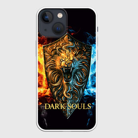 Чехол для iPhone 13 mini с принтом Dark Souls 11 в Петрозаводске,  |  | dark souls | praise the sun | you died | дарк соулс