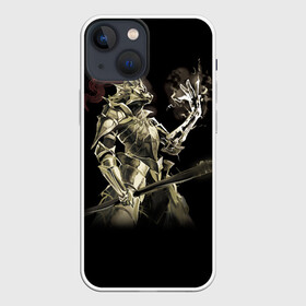 Чехол для iPhone 13 mini с принтом Dark Souls 12 в Петрозаводске,  |  | dark souls | praise the sun | you died | дарк соулс