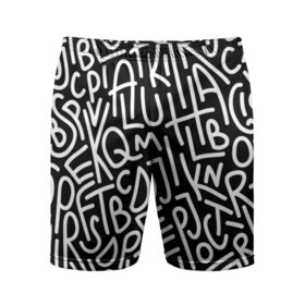 Мужские шорты 3D спортивные с принтом Английские буквы в Петрозаводске,  |  | алфавит | английский язык | буквы | оформление | слой | текстура | трайбл | узор | фон