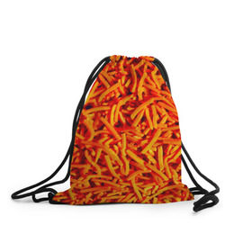 Рюкзак-мешок 3D с принтом Морковь в Петрозаводске, 100% полиэстер | плотность ткани — 200 г/м2, размер — 35 х 45 см; лямки — толстые шнурки, застежка на шнуровке, без карманов и подкладки | Тематика изображения на принте: морковь | овощи | оранжевый | салат