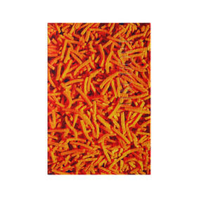 Обложка для паспорта матовая кожа с принтом Морковь в Петрозаводске, натуральная матовая кожа | размер 19,3 х 13,7 см; прозрачные пластиковые крепления | Тематика изображения на принте: морковь | овощи | оранжевый | салат