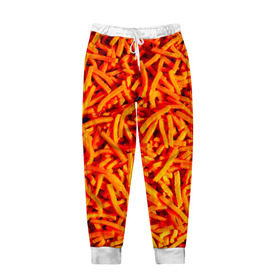 Мужские брюки 3D с принтом Морковь в Петрозаводске, 100% полиэстер | манжеты по низу, эластичный пояс регулируется шнурком, по бокам два кармана без застежек, внутренняя часть кармана из мелкой сетки | морковь | овощи | оранжевый | салат