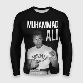 Мужской рашгард 3D с принтом Muhammad Ali в Петрозаводске,  |  | ali | boxing | muhammad ali |   |  muhammad |  бокс | али | боксер | мухамад. мухаммад | мухаммед | мухаммед али