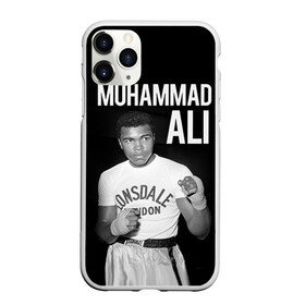 Чехол для iPhone 11 Pro матовый с принтом Muhammad Ali в Петрозаводске, Силикон |  | Тематика изображения на принте: ali | boxing | muhammad ali |   |  muhammad |  бокс | али | боксер | мухамад. мухаммад | мухаммед | мухаммед али