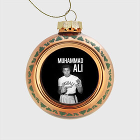 Стеклянный ёлочный шар с принтом Muhammad Ali в Петрозаводске, Стекло | Диаметр: 80 мм | ali | boxing | muhammad ali |   |  muhammad |  бокс | али | боксер | мухамад. мухаммад | мухаммед | мухаммед али