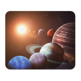 Коврик прямоугольный с принтом Планеты солнечной системы в Петрозаводске, натуральный каучук | размер 230 х 185 мм; запечатка лицевой стороны | венера | звезды | земля | космос | марс | меркурий | сатурн | солнце | уран | юпитер