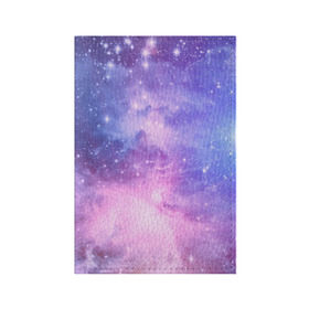 Обложка для паспорта матовая кожа с принтом Галактика в Петрозаводске, натуральная матовая кожа | размер 19,3 х 13,7 см; прозрачные пластиковые крепления | вселенная | галактика | звёзды | камета | космос | метеориты | метеоры | млечный путь | орбита | планеты | солнечная система