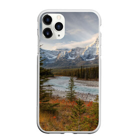 Чехол для iPhone 11 Pro матовый с принтом Осень в горах в Петрозаводске, Силикон |  | Тематика изображения на принте: горы | лес | осень | пейзаж