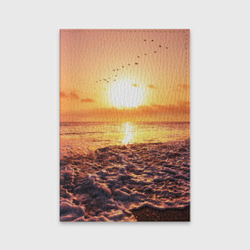 Обложка для паспорта матовая кожа с принтом Закат в Петрозаводске, натуральная матовая кожа | размер 19,3 х 13,7 см; прозрачные пластиковые крепления | Тематика изображения на принте: sunset | жара | закат | зной | косяк | лето | море | облака | океан | отдых | пена | песок | пляж | прибой | прилив | рассвет | солнце | стая птиц