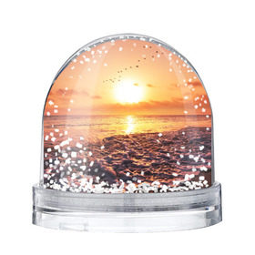 Снежный шар с принтом Закат в Петрозаводске, Пластик | Изображение внутри шара печатается на глянцевой фотобумаге с двух сторон | sunset | жара | закат | зной | косяк | лето | море | облака | океан | отдых | пена | песок | пляж | прибой | прилив | рассвет | солнце | стая птиц