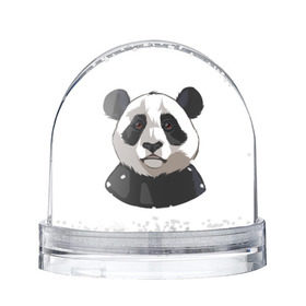 Снежный шар с принтом Panda в Петрозаводске, Пластик | Изображение внутри шара печатается на глянцевой фотобумаге с двух сторон | милый | панда