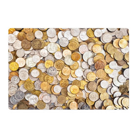 Магнитный плакат 3Х2 с принтом Российские монетки в Петрозаводске, Полимерный материал с магнитным слоем | 6 деталей размером 9*9 см | money | валюта | деньги | копейка | лавэ | мелочёвка | мелочь | монетки | монеты | россия | рубль | филки