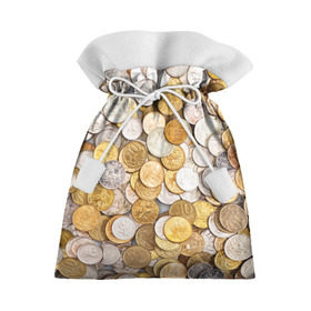 Подарочный 3D мешок с принтом Российские монетки в Петрозаводске, 100% полиэстер | Размер: 29*39 см | money | валюта | деньги | копейка | лавэ | мелочёвка | мелочь | монетки | монеты | россия | рубль | филки