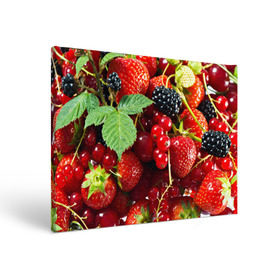 Холст прямоугольный с принтом Любимые ягоды в Петрозаводске, 100% ПВХ |  | вкусно | голубика | дача | деревня | ежевика | зелень | клубника | малина | огород | полезно | сад | смородина | сок | фрукты | черника | шиповник | ягоды