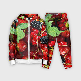 Детский костюм 3D с принтом Любимые ягоды в Петрозаводске,  |  | вкусно | голубика | дача | деревня | ежевика | зелень | клубника | малина | огород | полезно | сад | смородина | сок | фрукты | черника | шиповник | ягоды