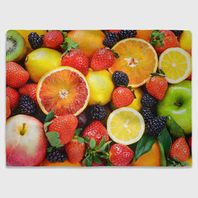 Плед 3D с принтом Ягоды и фрукты в Петрозаводске, 100% полиэстер | закругленные углы, все края обработаны. Ткань не мнется и не растягивается | абрикос | алыча | апельсин | бодрость | веган | виноград | витамины | груша | диета | еда | здоровье | клубника | лайм | лимон | малина | молодость | нектар | овощи | персик | питание | польза | смородина